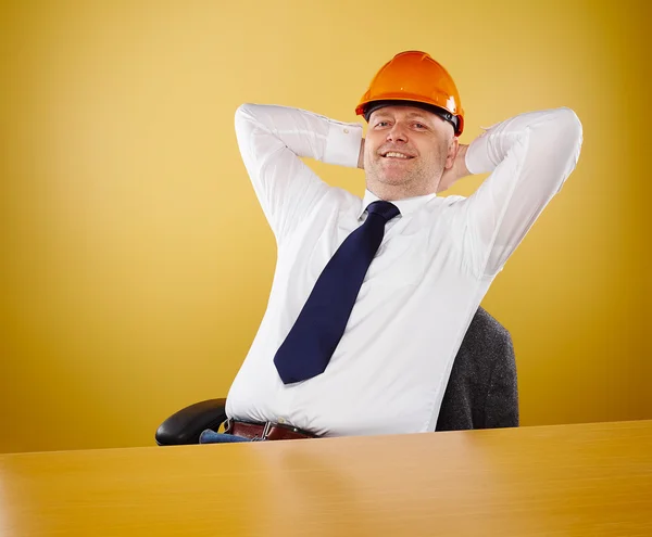 Engineer in office — Stock Photo, Image