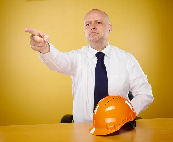 Ingenieur im Amt — Stockfoto