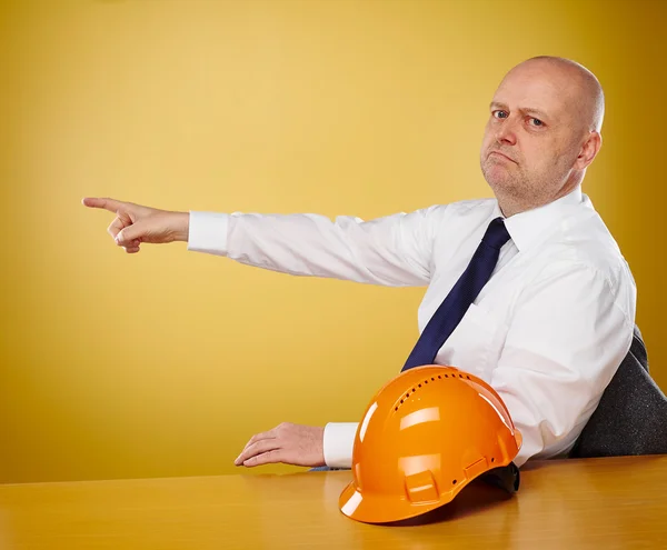 Ingenieur im Amt — Stockfoto