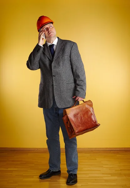 Engineer in room — Stock Photo, Image