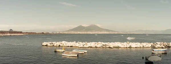 Napoli görünümü - İtalya — Stok fotoğraf