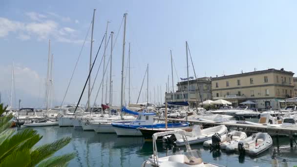 Borgo Marinari av Neapel - Italien — Stockvideo