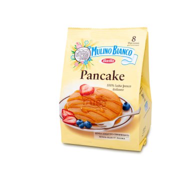 İtalya-11 Mart 2021: Barilla Mulino bianco krepleri
