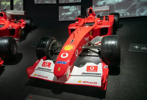 Maranello Italien Juni 2021 Innenraum Des Ferrari Museums Mit Detail — Stockfoto