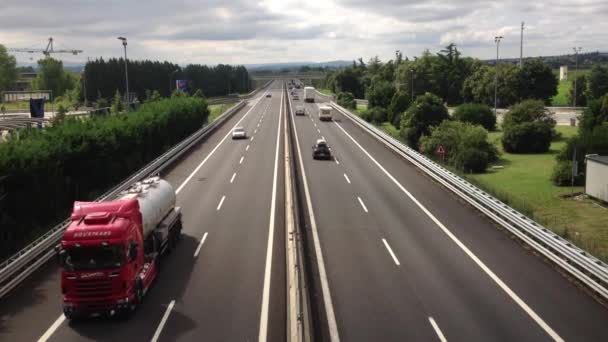 Autopista — Vídeo de stock