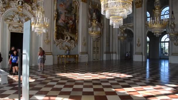 Interior do Parque de Nymphenburg - Munique, Alemanha — Vídeo de Stock