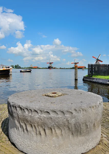 Windmill amsterdam — Stock Photo, Image