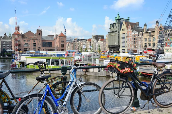 EW Амстердам міст — стокове фото