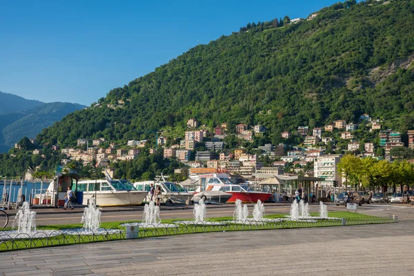 Görünüm Como - İtalya — Stok fotoğraf