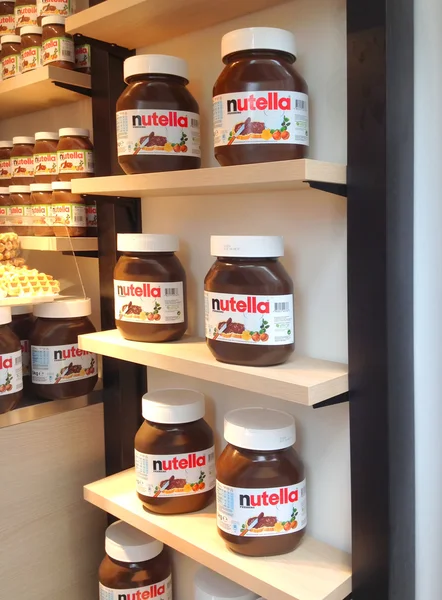 Nutella mağaza — Stok fotoğraf