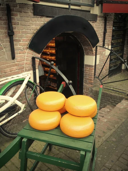 Amsterdam cheese store — Stock Photo, Image