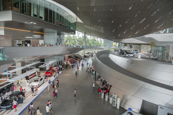 Interno di Bmw Welt — Foto Stock