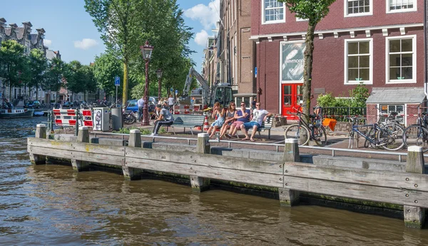 Amsterdam'da — Stok fotoğraf