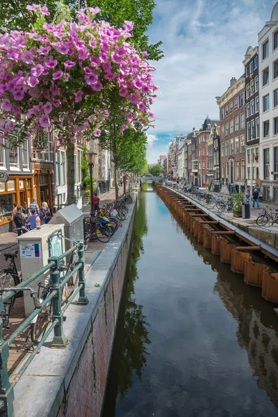 Міста Амстердам — стокове фото