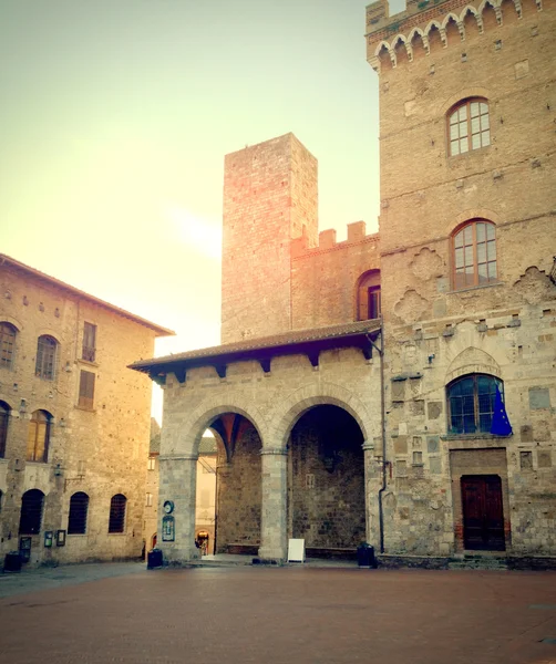 San Gimignano - taly — Fotografia de Stock