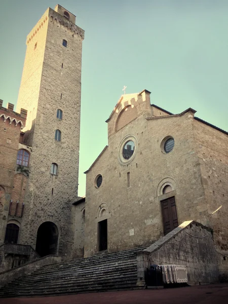 San Gimignano - talia — Foto Stock