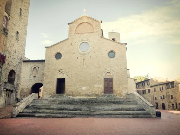San Gimignano - beeldende — Stockfoto