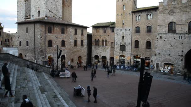 San Gimignano, Italy — стоковое видео