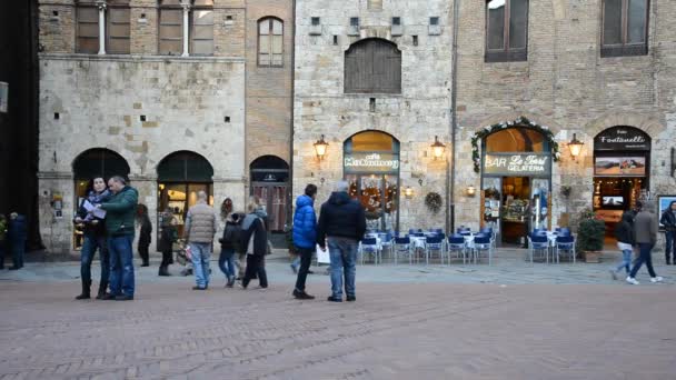 San Gimignano, Italy — стоковое видео