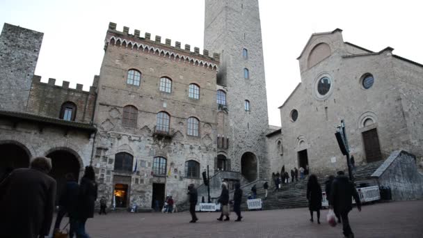 San Gimignano, İtalya — Stok video