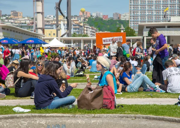 Comicon 2015 - offentlig begivenhed - Stock-foto