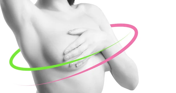 Prevention of breast disease — Stock Photo, Image