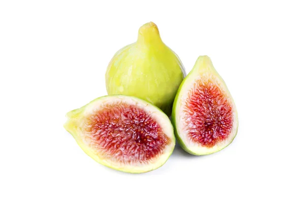 Figs on white background — Stock Photo, Image