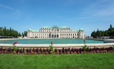 Belvedere Castle park - Viyana