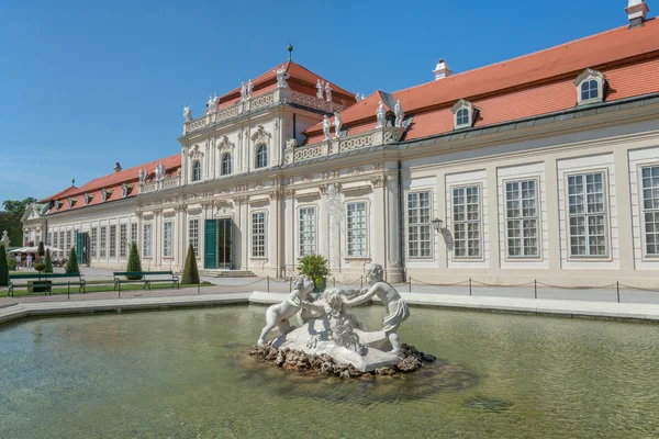 Belvedere Unteres Castle park - Вена — стоковое фото