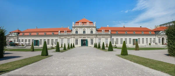 Belvedere Unteres Castle park - Viyana — Stok fotoğraf