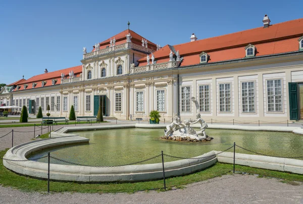 Belvedere Unteres Castle park - Viyana — Stok fotoğraf