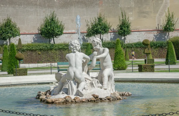 Belvedere schloss park - wien — Stockfoto