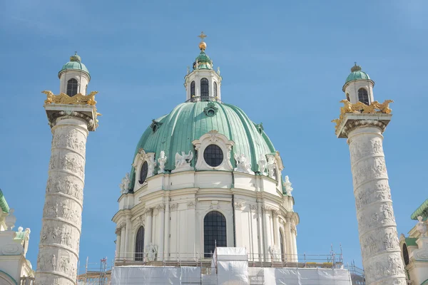 Chiesa di San Carlo Borromeo - Karlskirche - Vienna — Stock fotografie