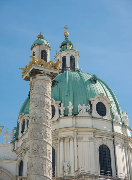 Chiesa di San Carlo Borromeo - Karlskirche - Vienna — Stockfoto