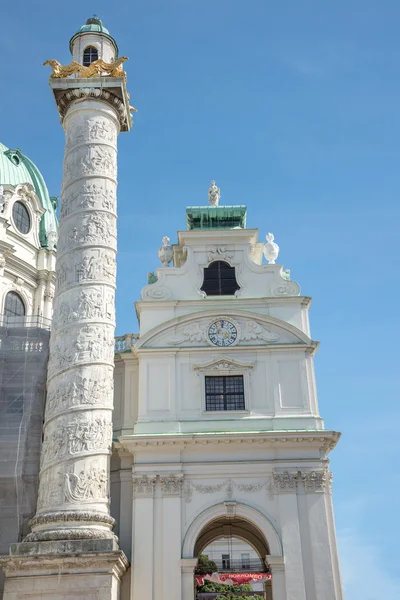 Chiesa di San Carlo Borromeo - Karlskirche - Vienna — Φωτογραφία Αρχείου