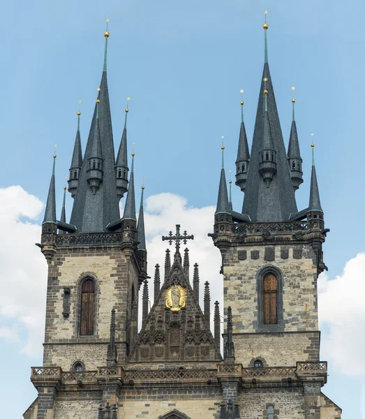 L'église de Tyn à Prague — Photo