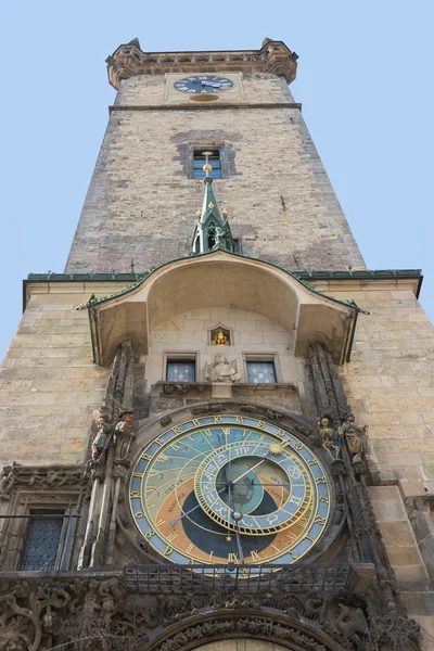 Astronomical clock tower in Prague's  - Czach — Stock Photo, Image