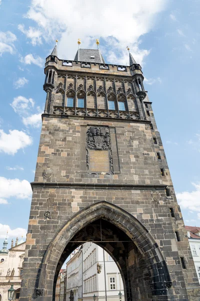Věž o Karlův most - Praha — Stock fotografie