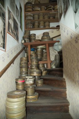 Golden Lane - Prag binaların iç bir