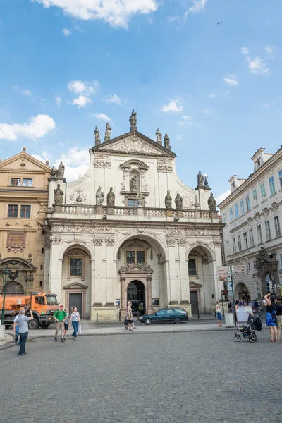 Igreja de San Salvatore Praga — Fotografia de Stock