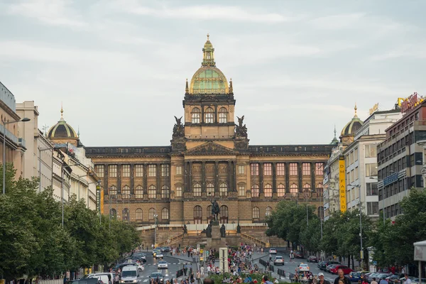 Wenceslas Square - Prague — Zdjęcie stockowe