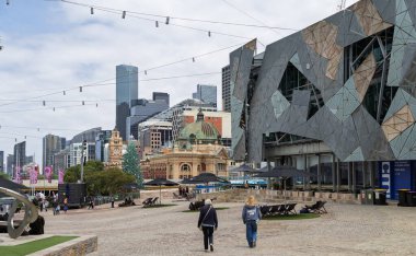 Ian Potter Avustralya Federasyon Meydanı, Melbourne, Victoria, Avustralya 'daki sanat merkezi 15 Aralık 2025