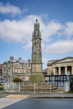 Hereford Savaş Anıtı St. Peter Meydanı, Hereford, Herefordshire, İngiltere 12 Şubat 2026