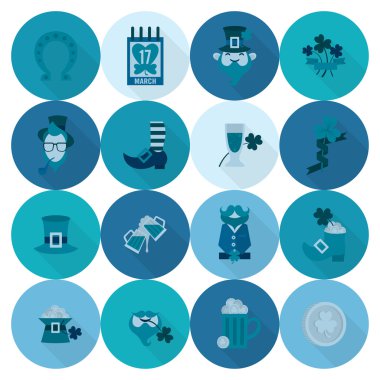 Saint Patricks Day Icon Set
