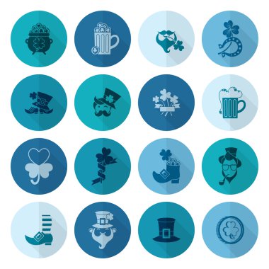Saint Patricks Day Icon Set