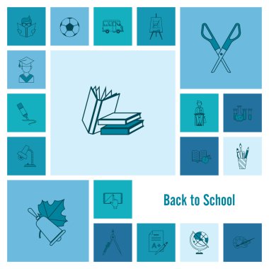 okul ve eğitim simgeleri