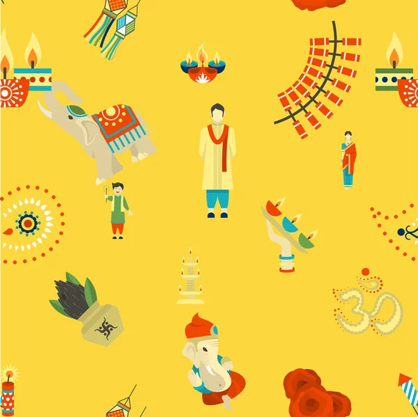 Indian Festival Background — Stock Vector