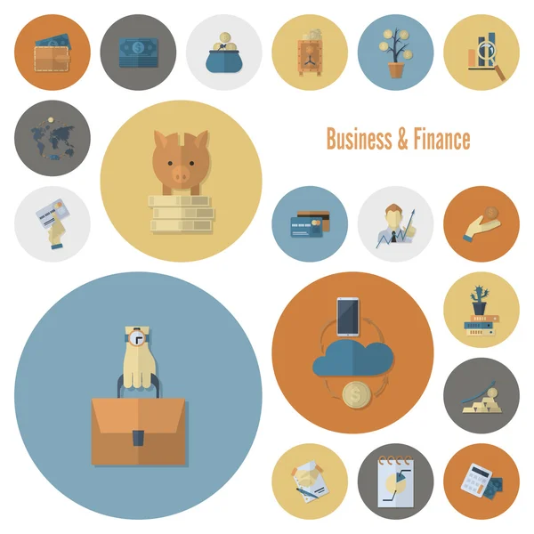 Business and Finance Icon Set