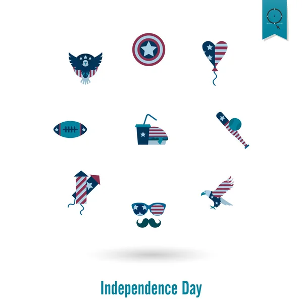 미국 독립 기념일 — 스톡 벡터