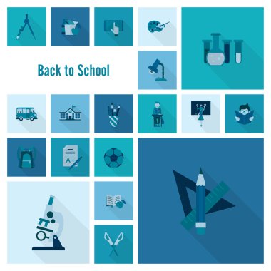 okul ve eğitim simgeleri